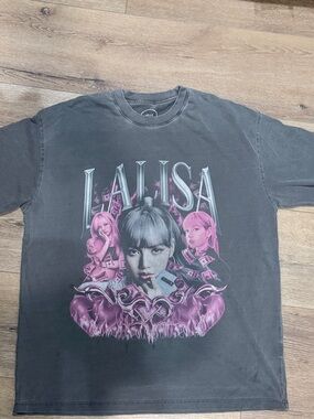 Ella Black Graphic 'Hella Mad' Cotton Tee